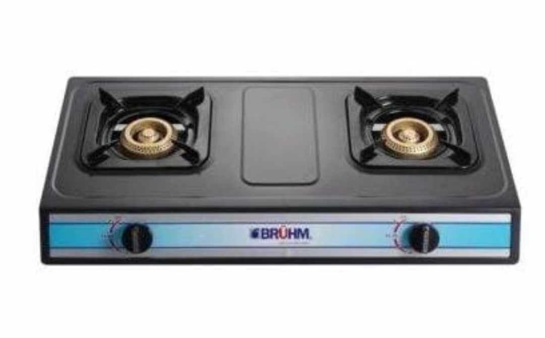 Bruhm Table Top Gas Cooker (2 Burner)