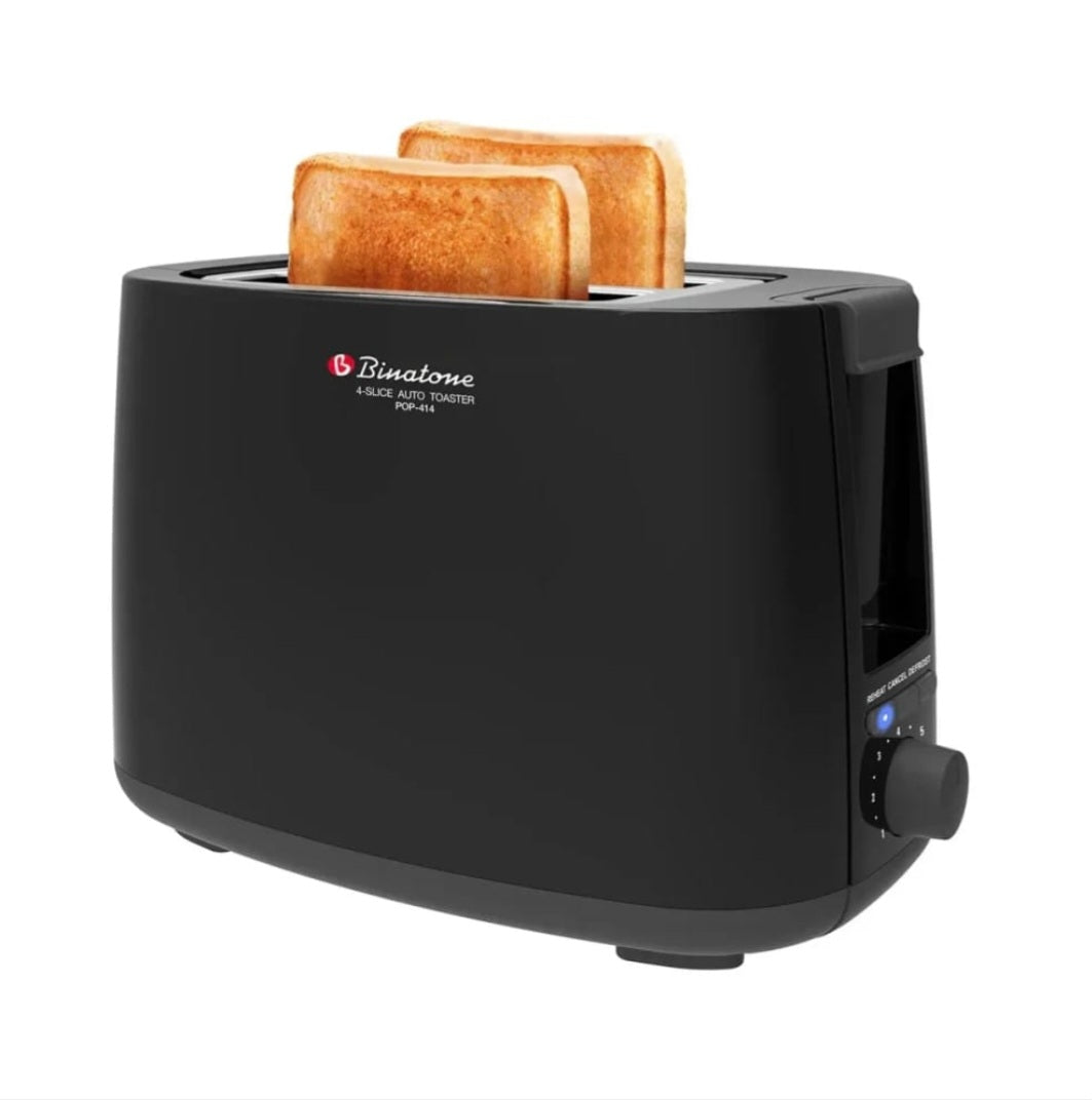 Binatone 2-Slice Auto Toaster POP-414 product listing