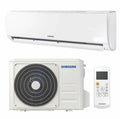 Samsung 1HP Split AC indoor unit outdoor compressor and remote control
