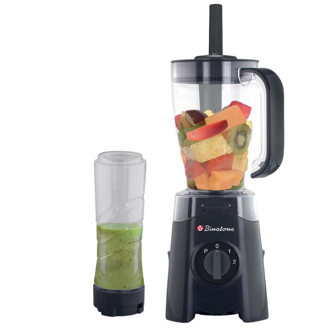 Binatone Blender and Smoothie Maker with personal cup and fresh fruits