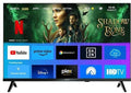 Syinix 32 inch Full HD Smart TV showing Netflix and streaming apps on screen